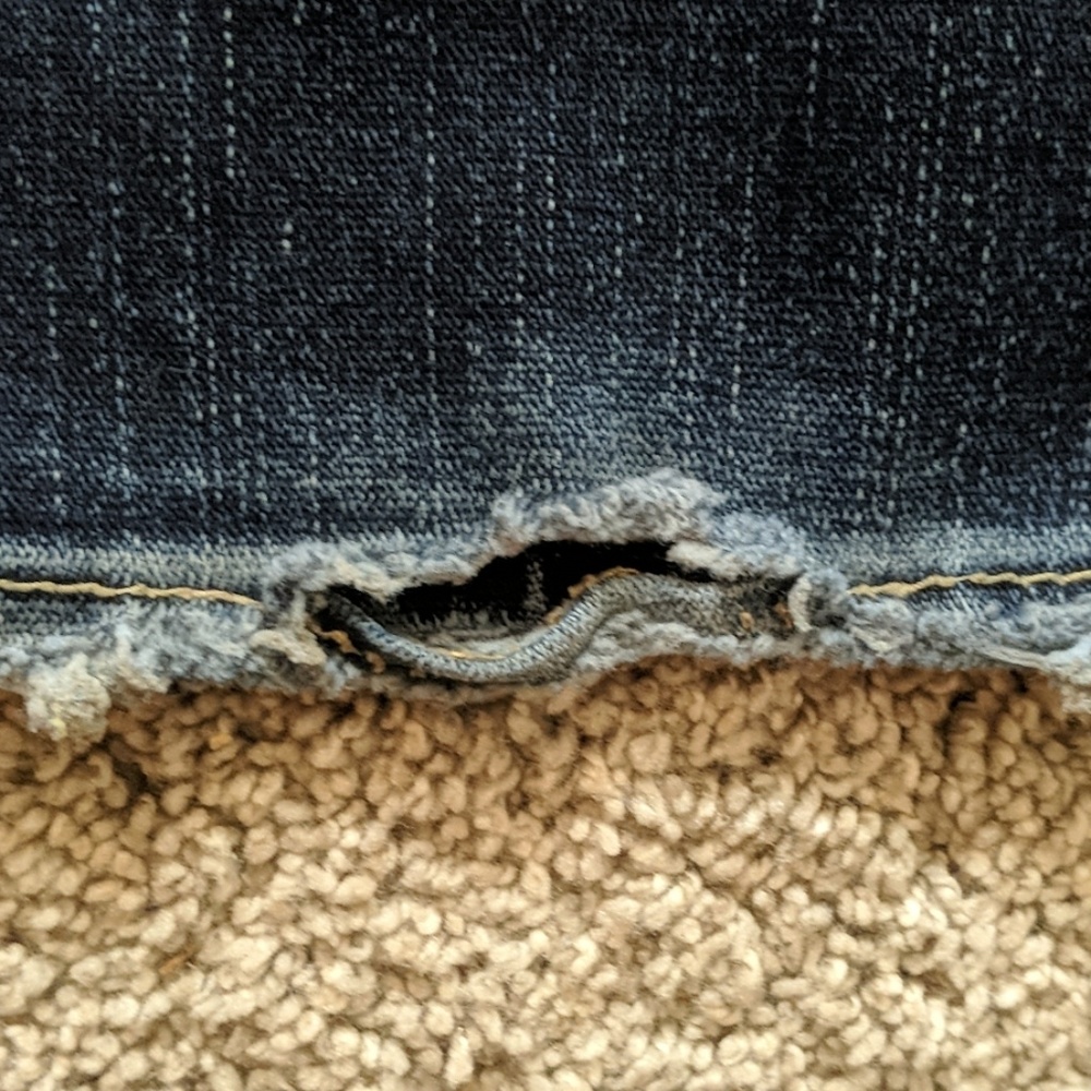 Silver Suki jeans. Size 30/30. Pre owned - Picture 6 of 6